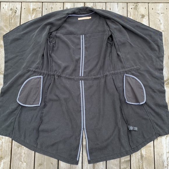 Max Jeans ⎮ Waterfall open front blazer - Picture 7 of 9